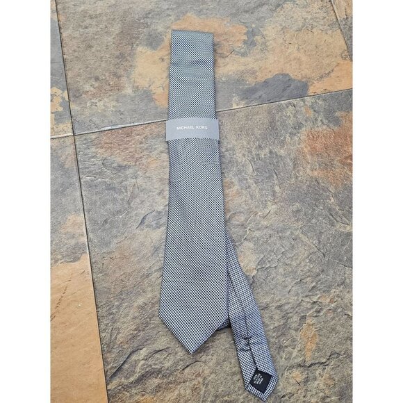 Michael Kors Light Gray Men's Tie - Picture 1 of 6
